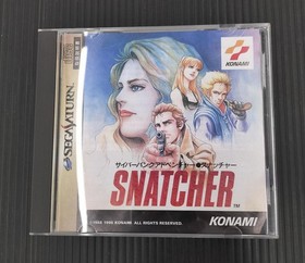 KONAMI Snatcher Sega Saturn Soft