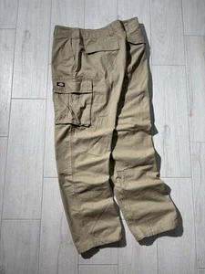 Pantalones Dickies Ropa de Trabajo Carga Multibolsillo Logo GorpCore Grunge Estilo Para Hombre Talla 36 - Imagen 1 de 9