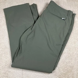 NUEVO Pantalones elásticos repelentes al agua de nailon 40W X 34L verde oliva ORVIS para hombre - Imagen 1 de 14