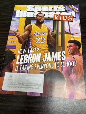 Tarjetas deportivas Sports Illustrated for Kids 2018 sin cortar póster de James Harden incluido Foto 1 de 4
