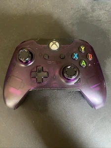 PDP Wired Controller Xbox One PC Royal Purple No Cord Untested - Picture 1 of 7