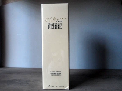 Туалетная вода для женщин Essence D'eau Gianfranco Ferre спрей 2,5 унции / 75 мл новая в запечатанной коробке - Изображение 1 из 4