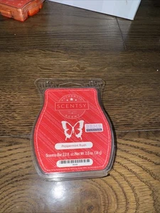 Scentsy "PEPPERMINT RUSH" Wachsbarrenschmelze 3,2 flüssige Unzen BBMB - Bild 1 von 2
