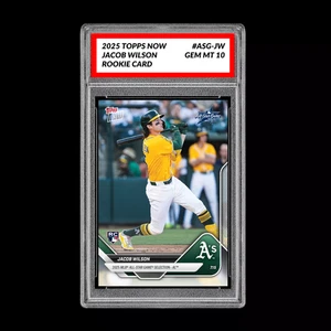 PRESALE Graded 10 Jacob Wilson - 2025 TOPPS NOW #ASG-JW All-Star Game Set - Picture 1 of 1