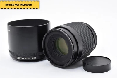 [MINT w/hood] Contax Carl Zeiss Makro Planar T* 100mm f2.8 AEJ MF C/Y From JAPAN - Image 1 of 4