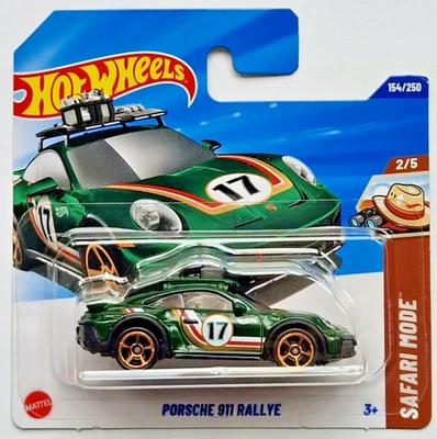 Porsche 911 Rallye Hot Wheels - verde Foto 1 de 4