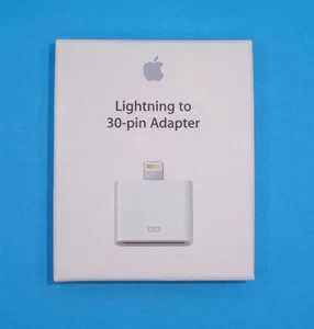 Adaptador Original Apple Lightning a 30 pines MD823ZM/A OEM - en Embalaje Minorista - Imagen 1 de 7