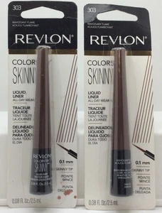 Revlon ColorStay COLOR STAY Skinny Liquid Liner - 303 Mahogany Flame, PACK OF 2 - Picture 1 of 2