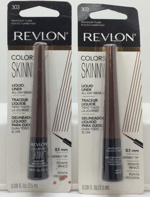 Revlon ColorStay COLOR STAY Skinny Liquid Liner - 303 Mahogany Flame, PACK OF 2 - Image 1 of 2