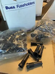 Nos Box mit 100 Eaton Buss Bussmann HFL Sicherungshalter Baugruppe BK/HFL-MF Panelhalterung - Bild 1 von 5