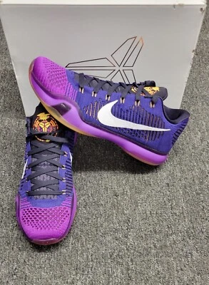 Nike Kobe X 10 Elite Low Opening Night Mens Size 12 Purple 747212-515 Brand New - Image 1 of 4