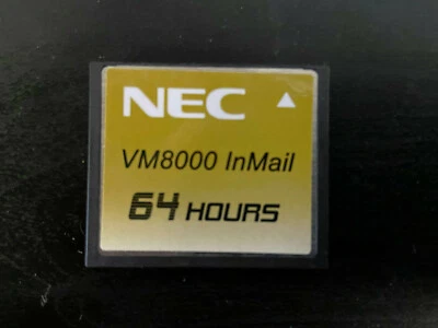 NEC 670966 VM8000 Inmail 64 Hours Flash Voicemail Card V2.30T (Refurbished) - Image 1 of 2