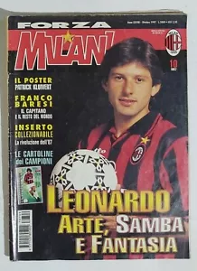 33812 Forza Milan - a. XXVIII n. 10 1997 - Leonardo - Baresi - Imagen 1 de 2