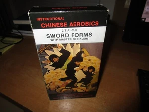T'ai-Chi Sword Forms with Master Bob Klein VHS RARE OOP - Picture 1 of 4