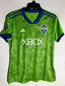 Adidas Women's MLS Jersey Seattle Sounders Team Green sz XL - Picture 1 of 2