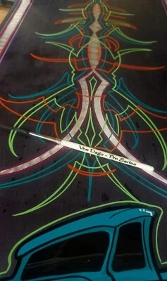 PROFESSIONAL # 2 PREMIUM "Pro Series" Scrolling Pinstriping Long Handle Brush Foto 1 de 4