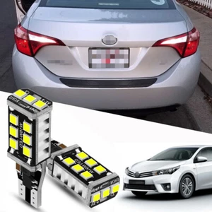 2pcs Xenon White LED Bulbs Fit for Toyota Corolla 1998-2020 Backup Reverse Light - Foto 1 di 9
