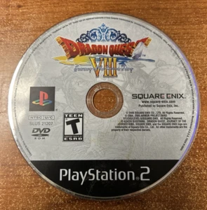 Sony PlayStation 2 PS2 solo disco TESTATO Dragon Quest VIII: Il Viaggio dei Maledetti - Foto 1 di 2