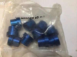 Nuevo de lote antiguo - Manga de aluminio 8 AN JIC para tubo de 1/2"" MS20819-8D qty 10 (I/4) - Imagen 1 de 4