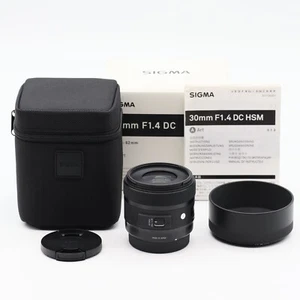 SIGMA 30mm F1.4 DC HSM | Art A013 | Sony A Mount  | APS-C/Super35 - Picture 1 of 9