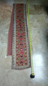 Kutchi Banjara Gypsy Cotton and Silk Embroidery and Applique tapestry - Picture 1 of 5