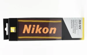 Nikon AN-6W Large Nylon Sangle Cou pour SLR DSLR Appareil Photo [Neuf] De Japon - Photo 1 sur 7