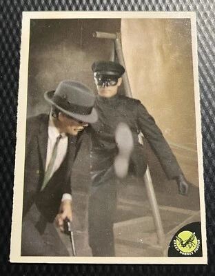 1966 Greenway #16 Green Hornet Bruce Lee as Kato - Hi-Grade, No Creases - Image 1 of 3