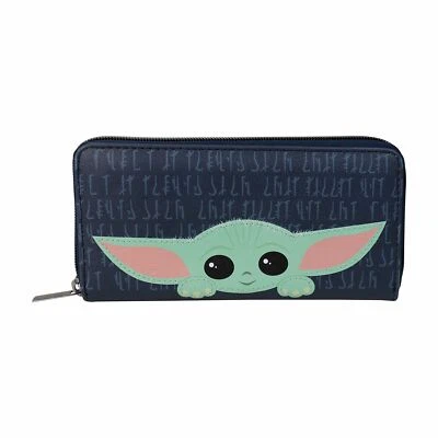 OFFICIAL STAR WARS THE MANDALORIAN THE CHILD LARGE PURSE WALLET BNWT HMB - Image 1 of 2