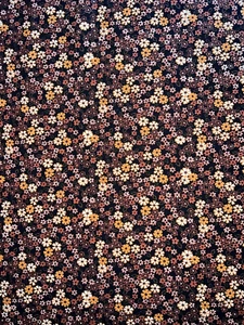 Ancien tissu coton Liberty    larg 98 cm x H 400 cm réf C639 - Picture 1 of 4