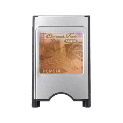 Compact Flash CF to PC Card PCMCIA Adapter Cards Reader for Laptop Notebook New - Image 1 of 4