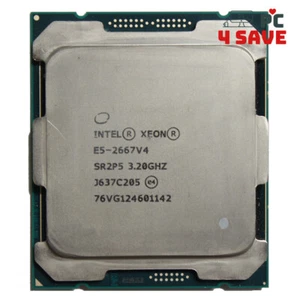 Intel Xeon E5-2667 V4 SR2P5 3.20GHz 25M 8-Core LGA 2011-3 R3 Server CPU 135W - Picture 1 of 2