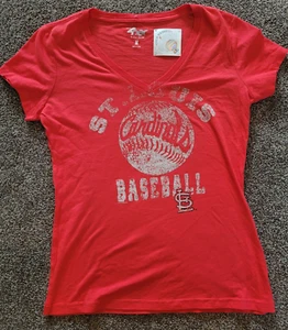 Women’s St. Louis Cardinals T-shirt – Official MLB Fan Gear! Med. ⚾️ - Picture 1 of 5