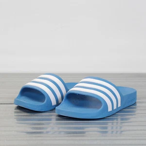 Infant adidas Adilette Aqua Unisex Sandals Slides Blue FY8071 RRP £29.99 - Picture 1 of 8