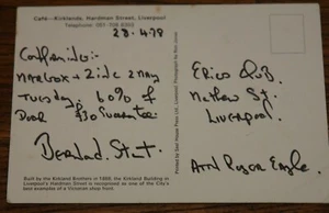 MARGI CLARKE MARGOX & THE ZINC ROGER EAGLE HANDWRITTEN ERIC'S CLUB CONTRACT 1978 - Picture 1 of 4