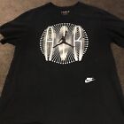 Michael Air Jordan Flight Shirt Size Xl Nike Jumpman Mens Black