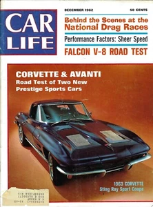 1963 Corvette, Avanti, Falcon, Valiant tested in vintage Car Life - Imagen 1 de 2