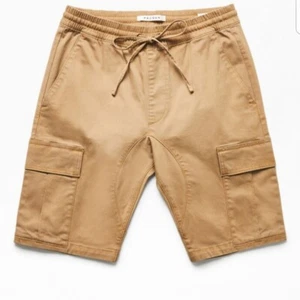 Khaki Cargo Shorts - Picture 1 of 5