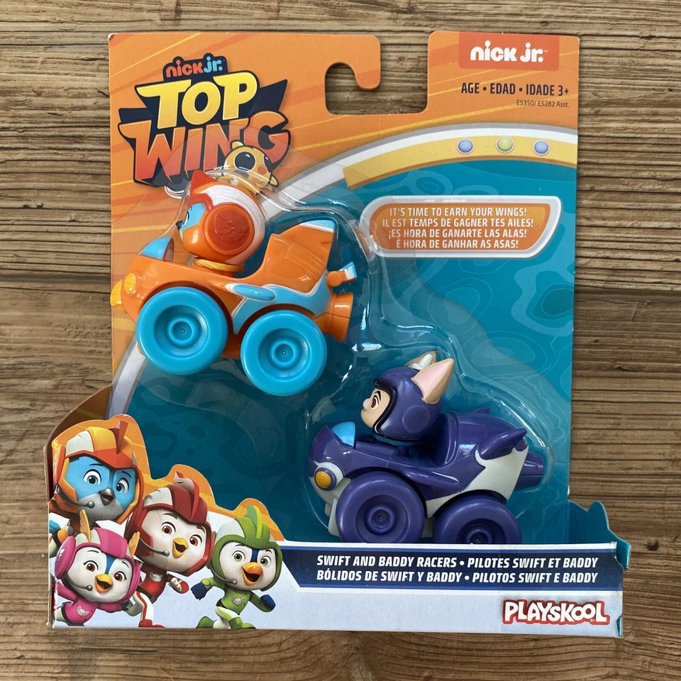 6 Nick Jr. Playskool Top Wing Racers Swift Baddy Pemmy Rod Betty Brody