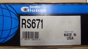 BRAND NEW BENDIX GLOBAL REAR BRAKE SHOES RS671 / 671 FITS 93-98 NISSAN ALTIMA - Picture 1 of 2