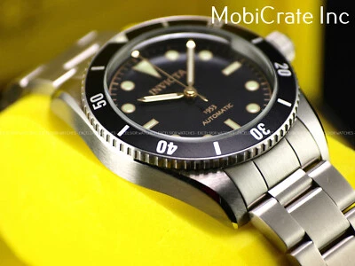 INVICTA 1953 PRO DIVER MEN'S NH35A AUTOMATIC 40MM BLACK DIAL SS WATCH 31290 - Image 1 of 4