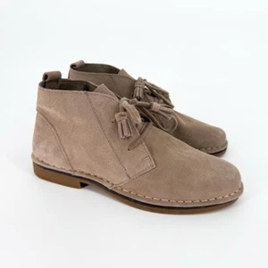 Tommy Bahama Damen 9 Evert Chukka Desert Wildleder Schnürstiefeletten beige hellbraun - Bild 1 von 9