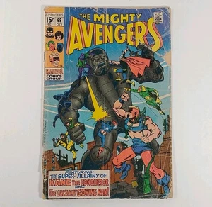 Avengers 69 1969 Numero Chiave 1° App. Grand Master & Squadron Sinister Marvel 🗝️ - Foto 1 di 12