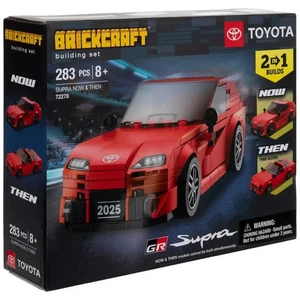 Brickcraft Toyota Supra Now & Then Brick Building Kit 1988-2025 - Picture 1 of 1