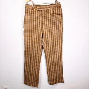 Urban Outfitters Plaid Cropped Pants - Picture 1 of 9