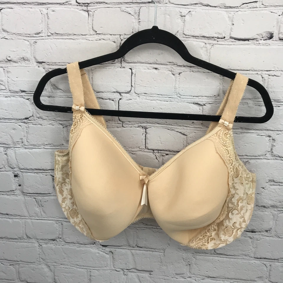 Elomi Bra Womens 40J Balconette Underwired Adjustable Strap Beige EL8740NUE - Image 1 of 4