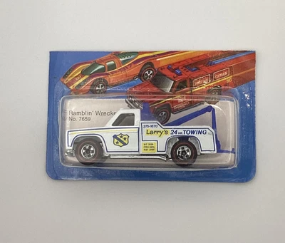 Grúa Ramblin' 1975 vintage Hot Wheels #7659 ¡nueva en paquete! Remolque Larry's Foto 1 de 4