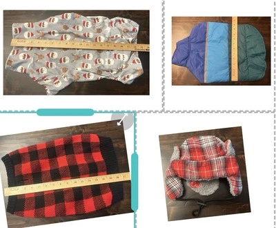 Lot Dog Clothes Jacket Medium and Hat 🐶 - Image 1 of 4