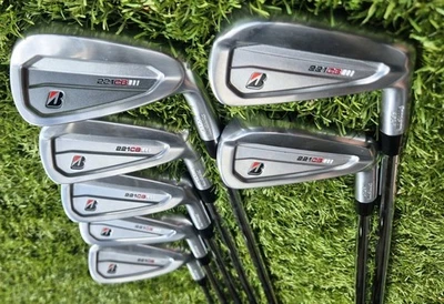 BRIDGESTONE 221CB III FORGED IRONS 4-PW NIPPON MODUS TOUR 120S STIFF FLEX - Image 1 of 4