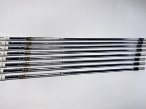 True Temper Dynamic Gold X100 XStiff Iron Set 8 Shafts 34''-37.75''- Pull 0.355 - Picture 1 of 4