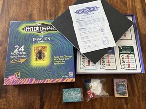 UNBENUTZTER INHALT Vintage Animorphs The Invasion Brettspiel Milton Bradley 1998 - Bild 1 von 8